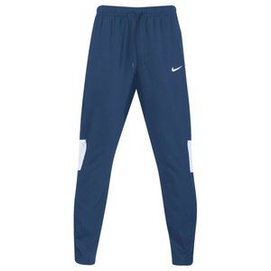 Nike Dry Warm Up Soccer Training Pants Size L (32x32) Navy Blue White CV0096-419